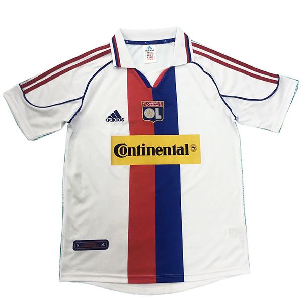 Lyon third jersey retro soccer match men's 3rd sportswear football shirt 2000-2001
